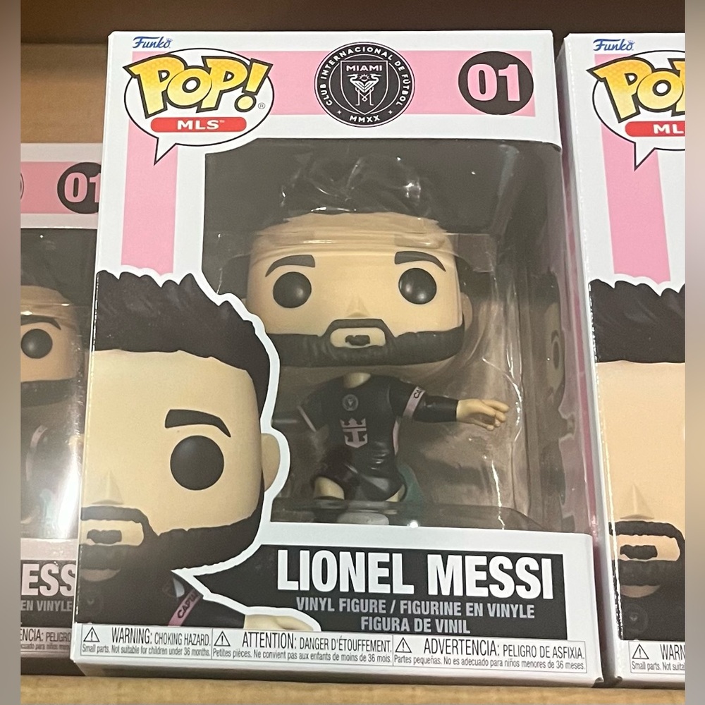 Funko Pop! MLS Lionel Messi Inter Miami Argentina
